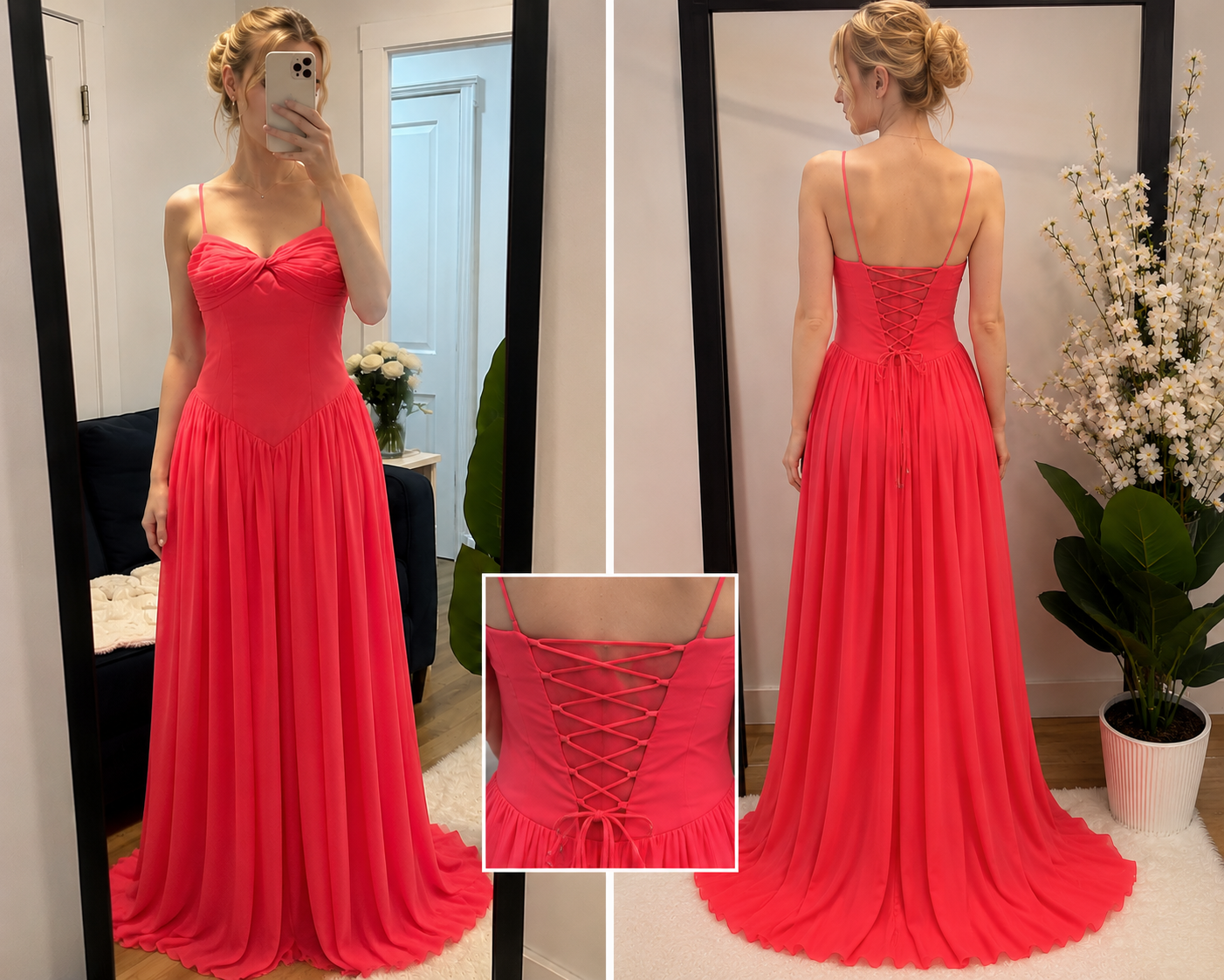 Robe Amaya – Rose Corail